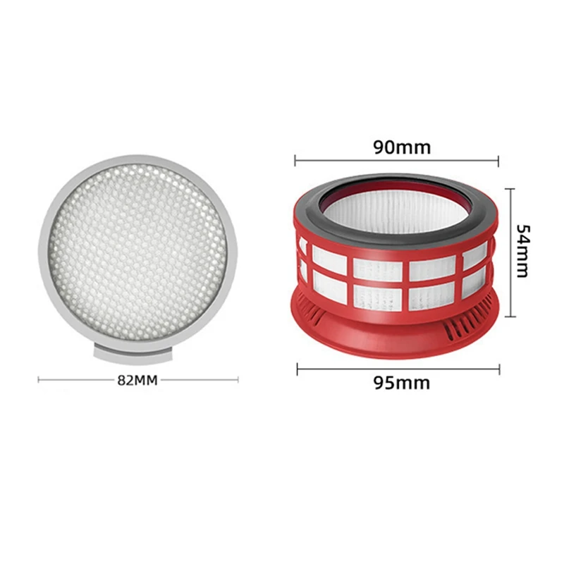 Filtre HEPA avant et arrière pour aspirateur à main sans fil Roborock H6, pièces de rechange Pound, accessoires