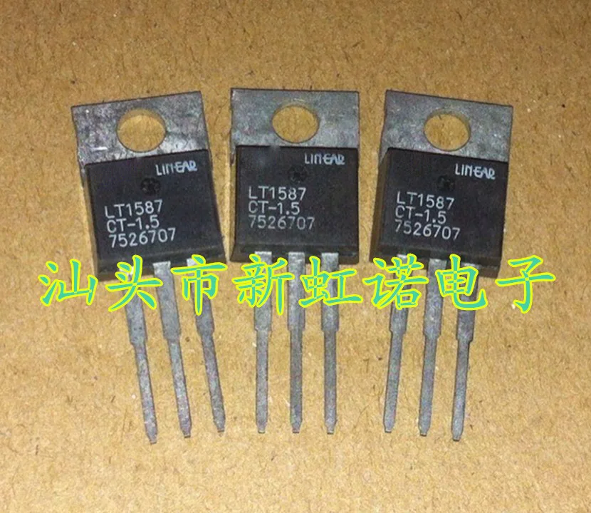 5Pcs/Lot New Original  LT1587CT-1.5 Integrated circuit Triode In Stock