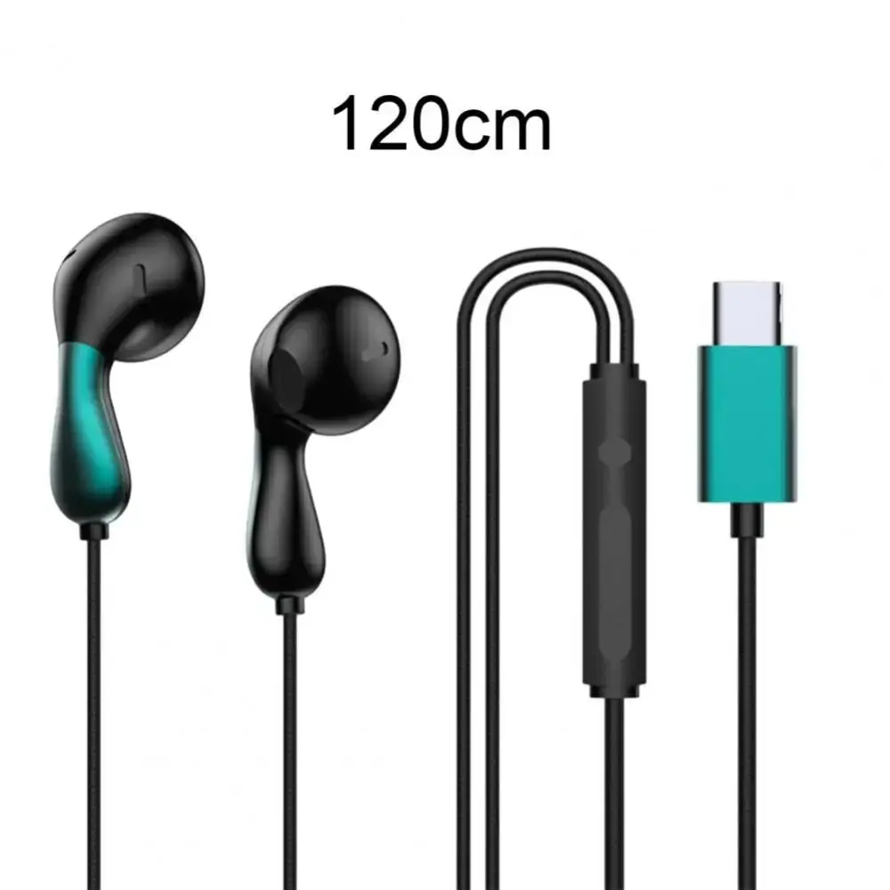 Auriculares intrauditivos con cable para dormir, cascos con reducción de ruido, elegantes, estéreo Hifi, micrófono HD, tipo enchufe, tipo C y 3,5mm, deportivos