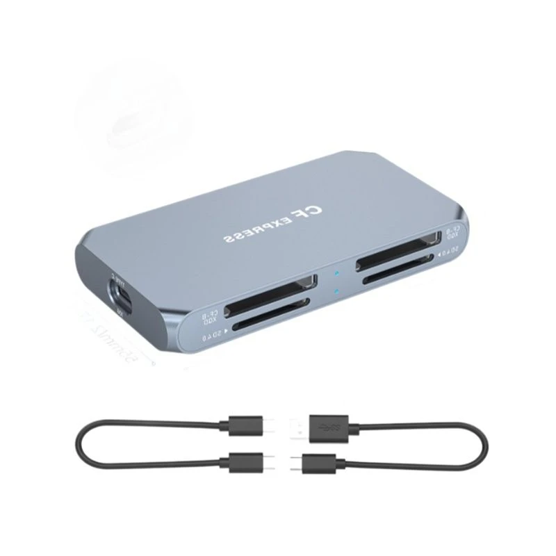 ULBS 10Gbps High-Speed 4-In-1 Cfexpress Typeb/XQD/SD4.0 Card Reader For Konka Cameras