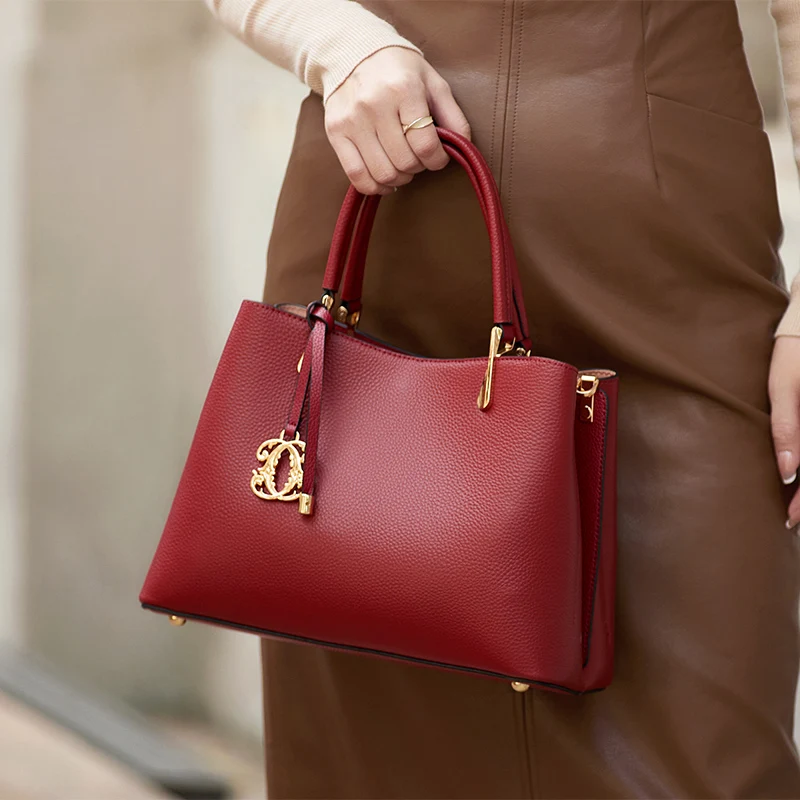 ZOOLER Brand 2026 Women Genuine Leather Shoulder Bags Fashion Handbags Purses Ladies Cow Skin Leather Bags High Quality #SC1752