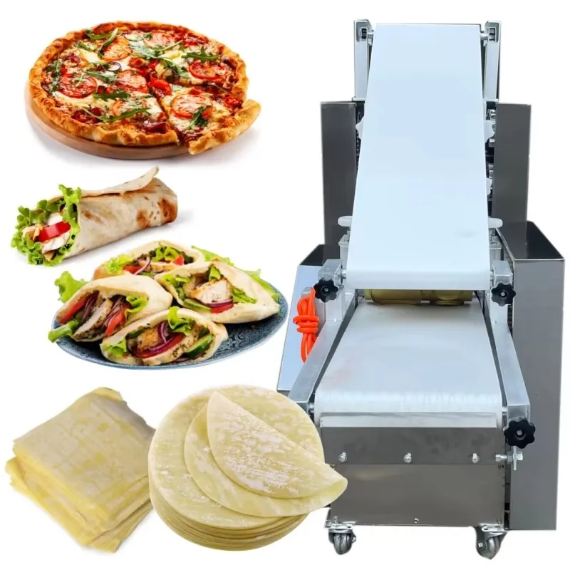 Fully Automatic Chapati Pita Bread Molding Machine Taco Burrito Wrapper Corn Tortilla Maker Roti Making Machine Customized