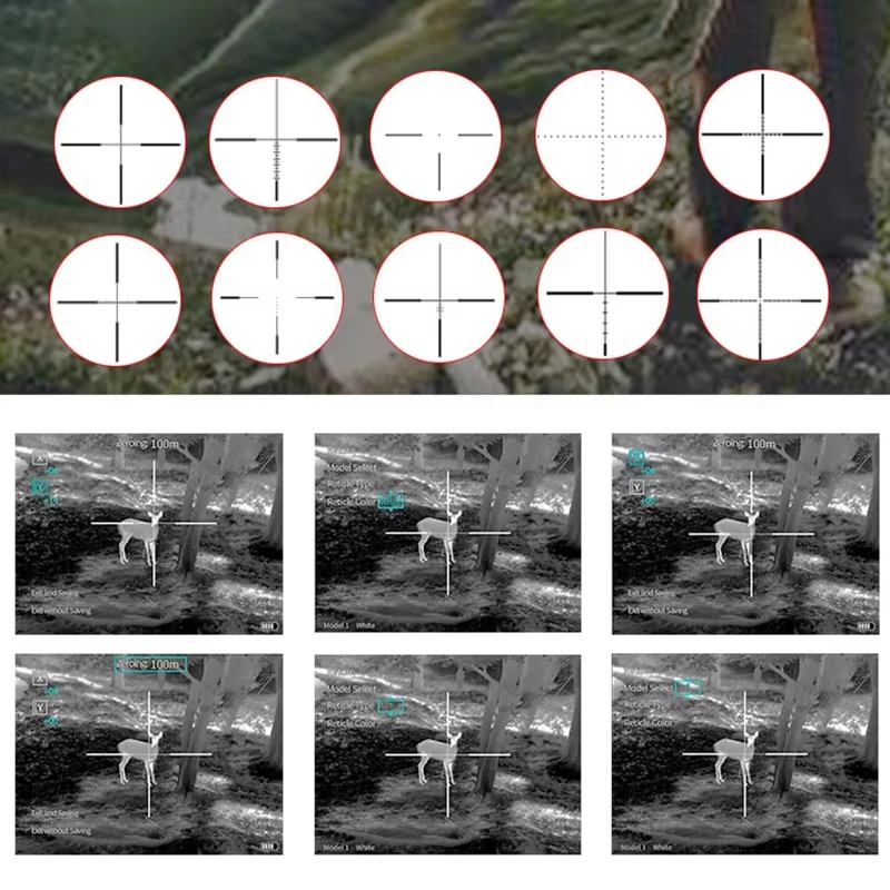 GUIDE TS425 Thermal Imaging 400X300 IR Hot Detection Clear Photo 7 Color Palettes Hotspot Tracking Outdoor Thermal Monocular