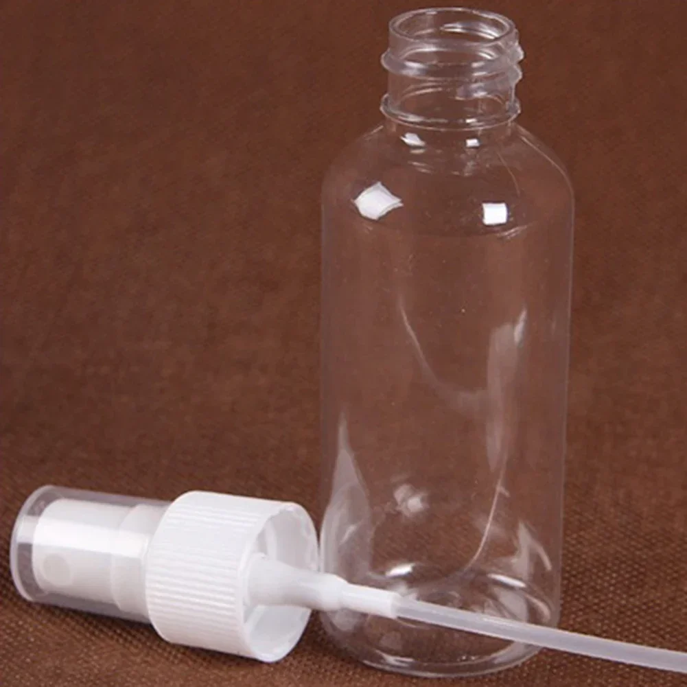 여행용 Travel Transparent Plastic Perfume Atomizer Mini Empty Spray Refillable Bottle Cosmetic Containe Travel Essentials