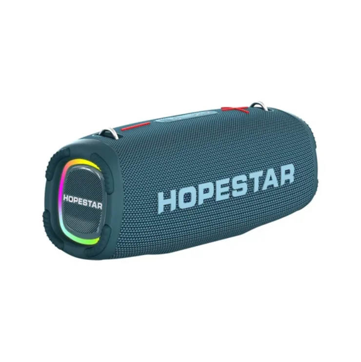 Hopestar A6 Max Wireless Blue tooth Speaker 60W Portable Outdoor Waterproof TWS Subwoofer with Dual Bass for Party and Camping