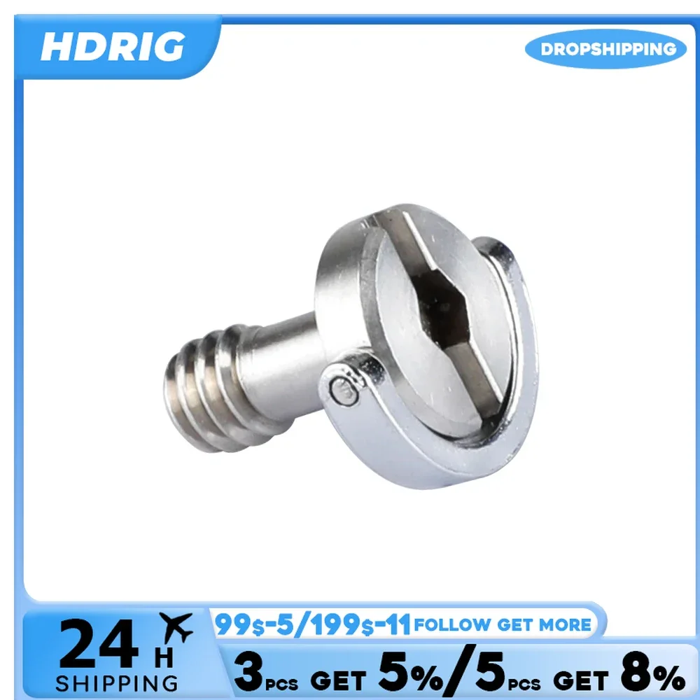 HDRIG 1/4 "-20 D Chống Camera Vít Ngón Tay Cái Ốc Vít