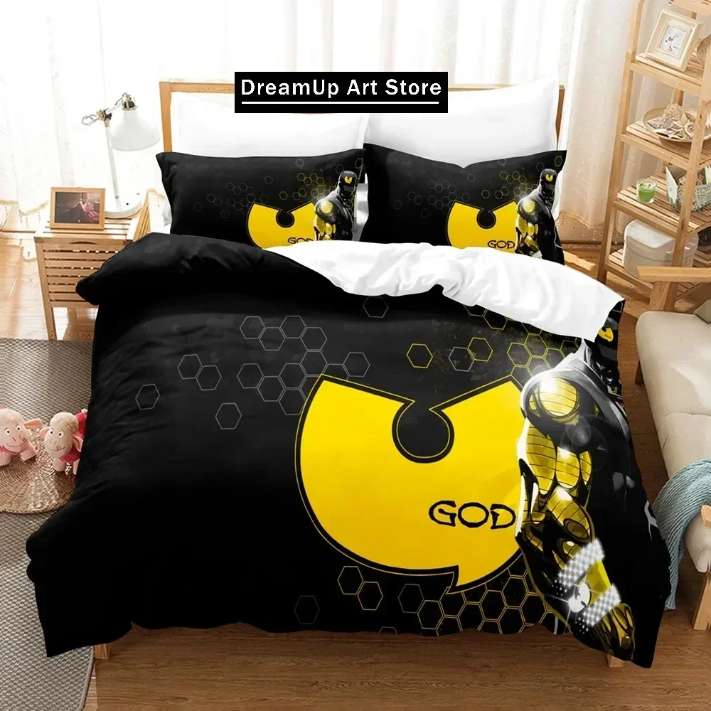 3D Print Wu Rapper Clan Tang Wu-Clan Tang BeddingSets Duvet Cover Set With illowcase Twin Full Queen King Bedclothes Bed Linen