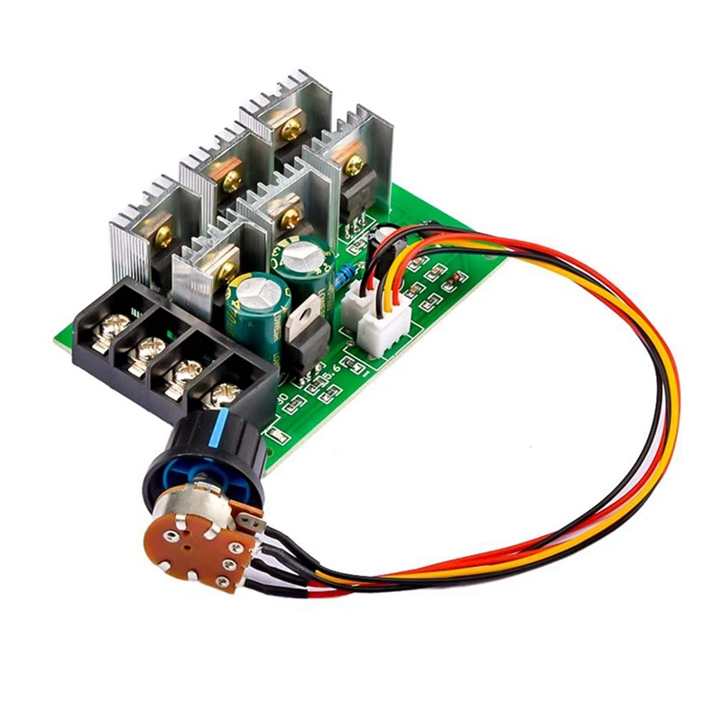 Motor Speed Regulator 12V 24V 36V 48V High Power Drive Module PWM Motor Speed Controller 40A Current Regulator