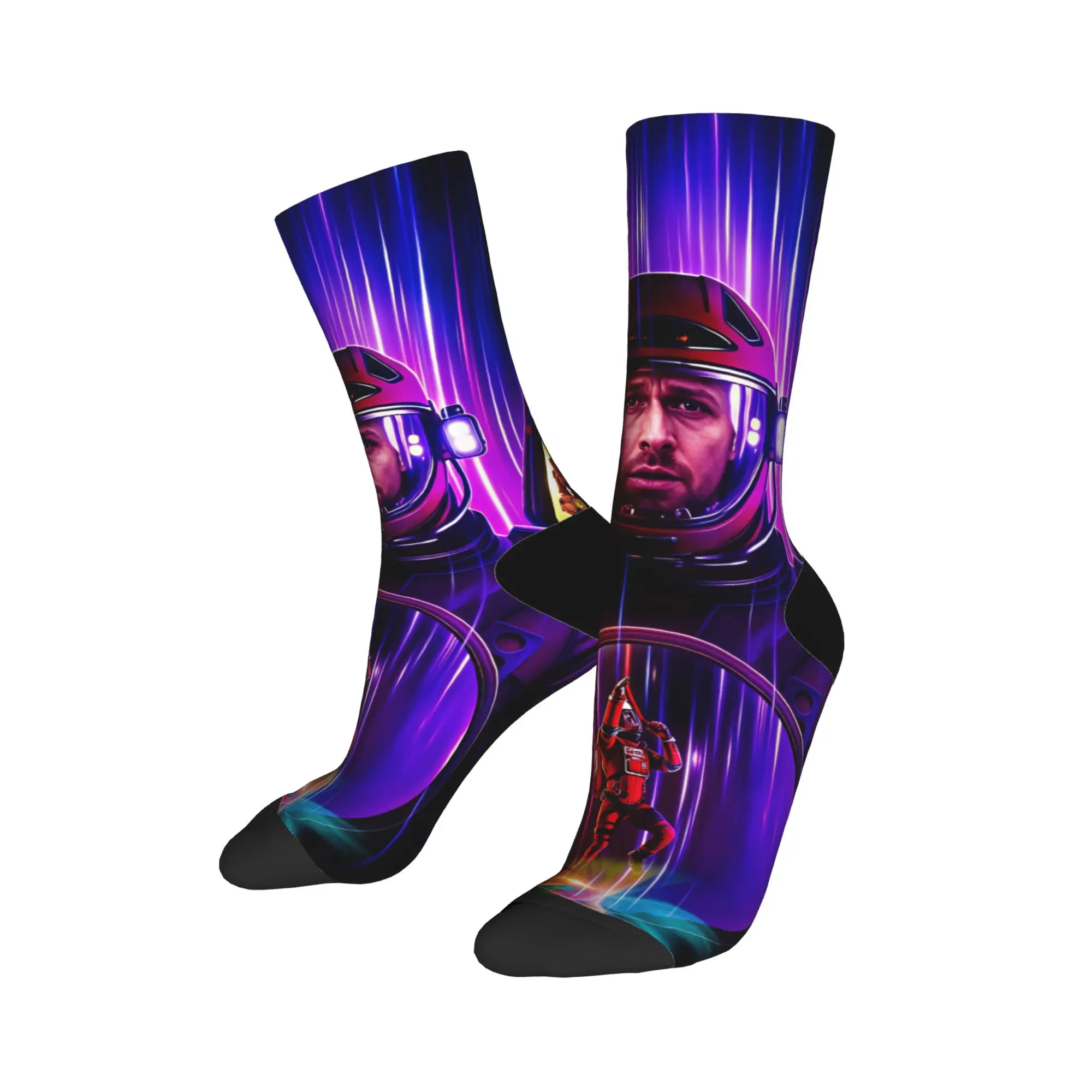 Men Socks Project Hail Mary  Stockings Spring Korean Warm Soft Socks Graphic Outdoor Sports Non Slip Socks