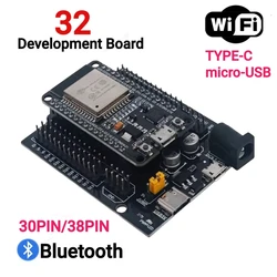 32 Development Board TYPE-C CH340C WiFi+Bluetooth Ultra-Low Power Dual Core DevKitC-32 Expansion Board