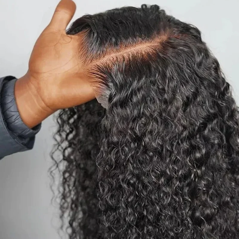

30 40 Inch 7×5 Water Curly Wig Raw Long Hair Wig Vietnamese 13×4 Glueless Human Hair Wigs Water Jerry Curls Wigs Female Wig