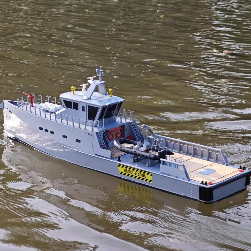 シーアックス 1/35 デュアルモーター ラジコンボート シミュレーション組み立て RCボート 男の子向け 水上モデル おもちゃボート DIYキット