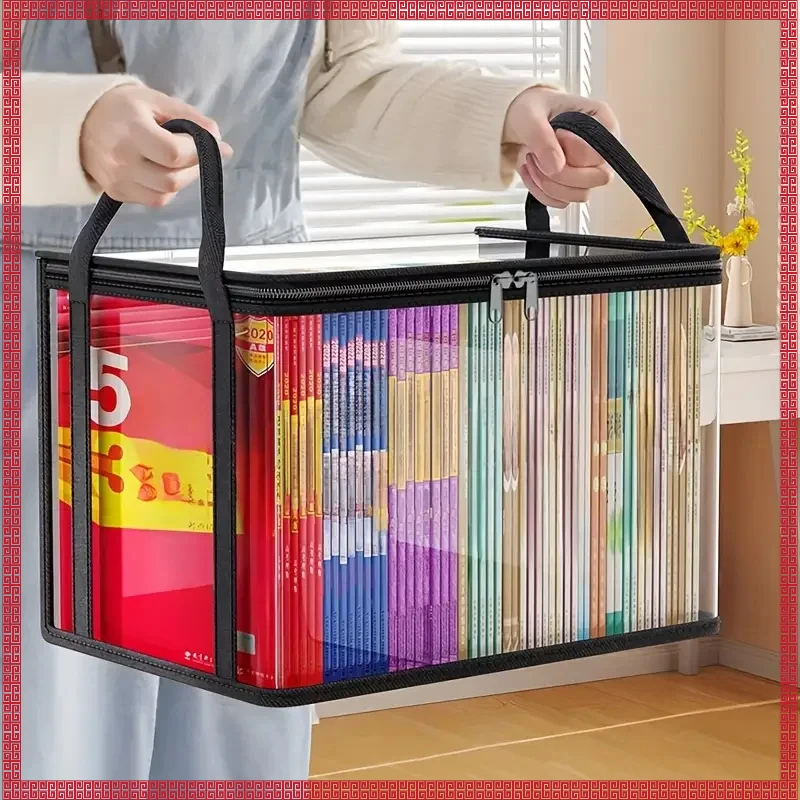 

Clear PVC Storage Box | Flip-Top Lid & View Window | Multi-Use Organizer for Toys, Crafts & Supplies | Durable Gift Container