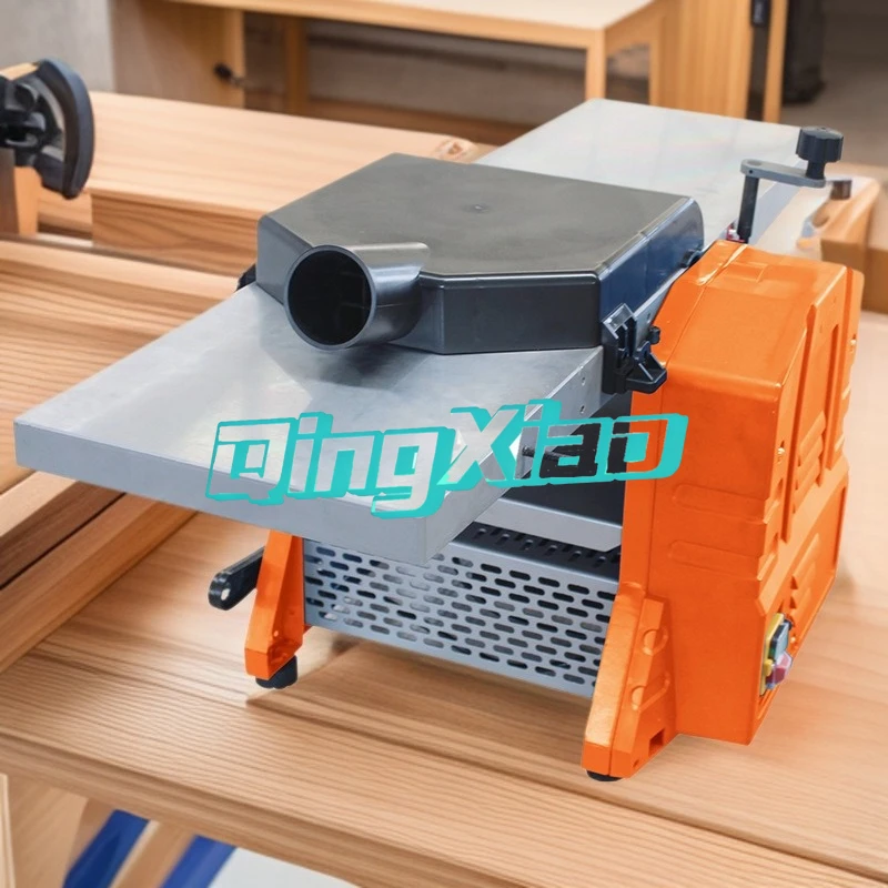 1500W Woodworking Flatbed Planer Household Use High-powered Motor Flatbed Planer woodworking Machine