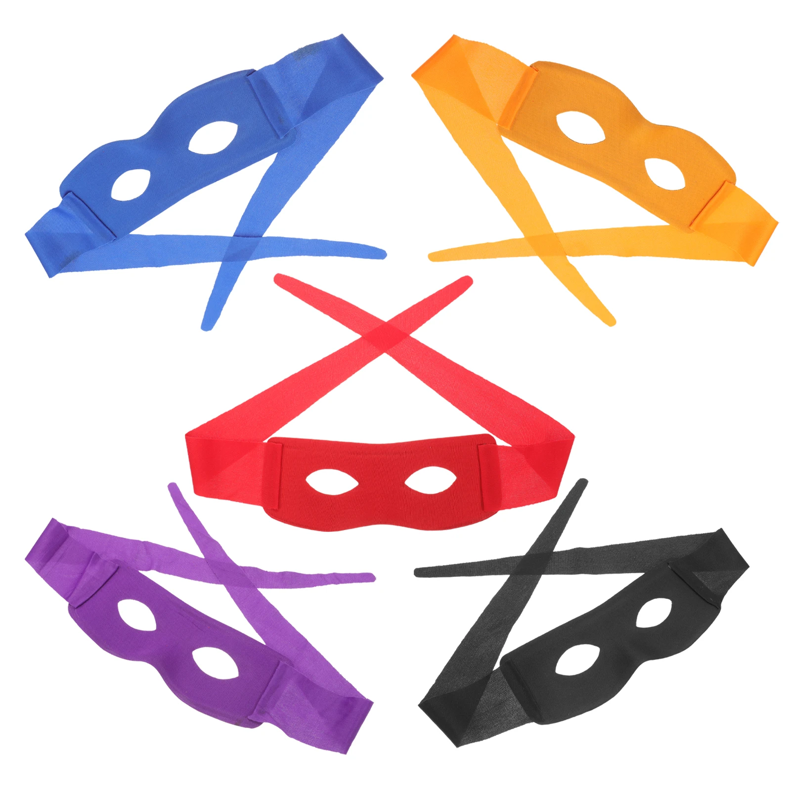 

5pcs Mask Masquerade PVC Composite Half Face Men Party Masks Costume Male Halloween Carnival Accessories