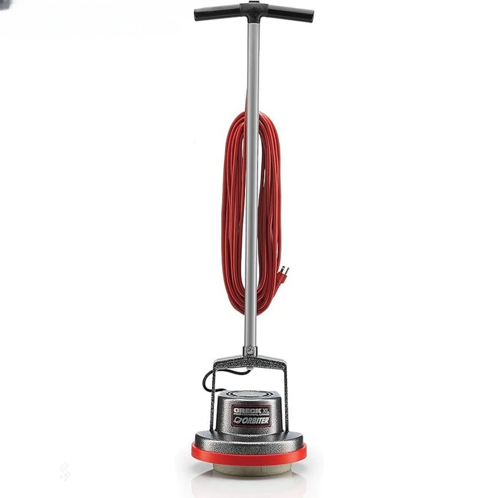 

Oreck Commercial Orbiter Hard Floor Cleaner Machine, 50-Foot Long Cord, ORB550MC, Gray/Red, 1 Count (Pack of 1)