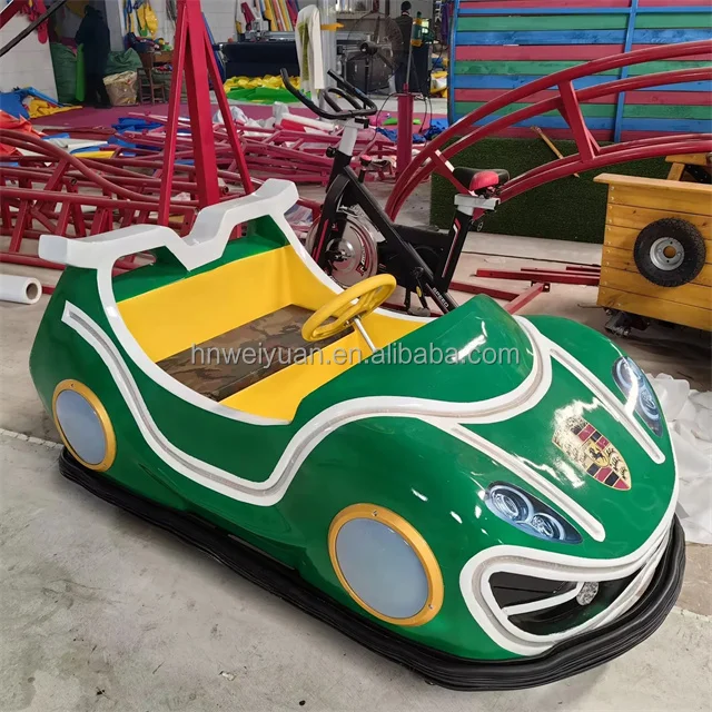 2-Seat Lively Electric Bumper Car Group Joy for Gatherings | Indoor Outdoor Amusement Gear for Theme Parks
