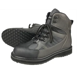 Rubber or Felt Sole Fishing Shoes Anti Skid Upstream River Sea Wading Hunting Reef Rock Fishing Boots for Fly Fishing Waders