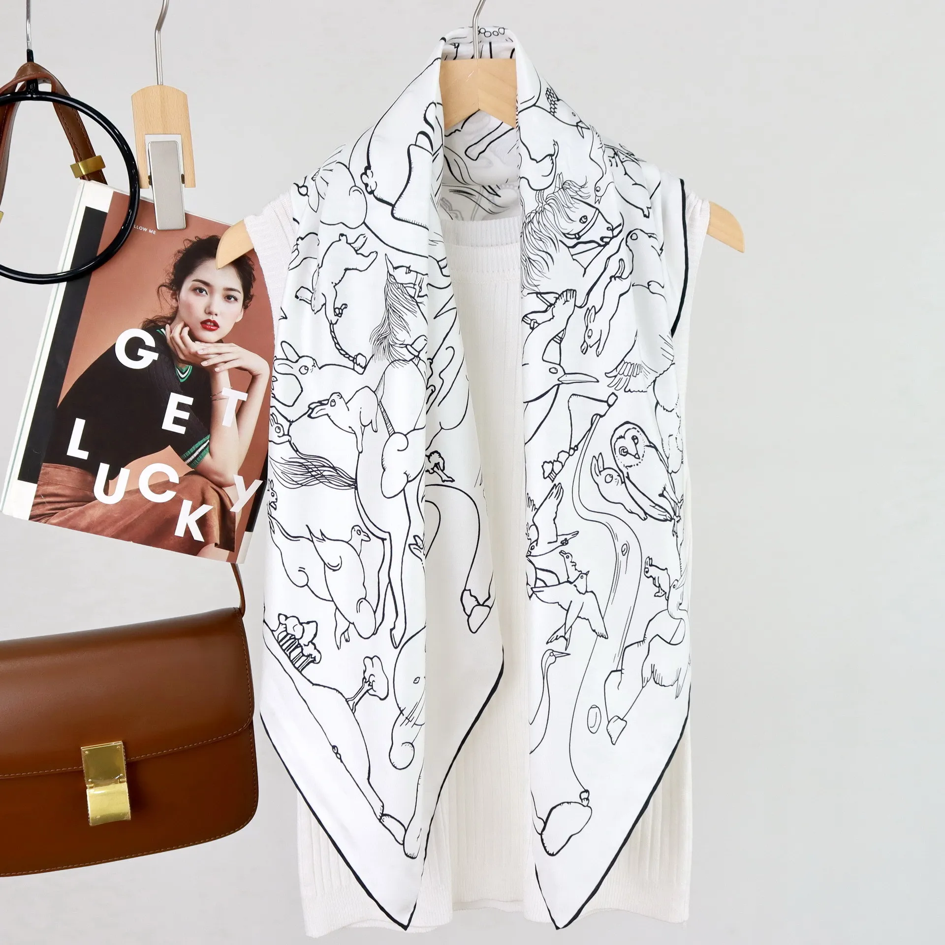 Рисунок 4 - Шарф шелковицы 90 см