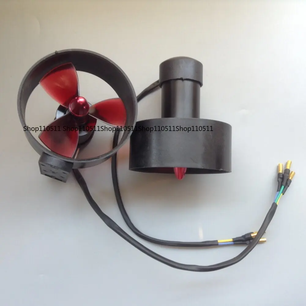 12-24V underwater thruster 5kg thrust, underwater brushless motor, unmanned boat 4mm banana plug
