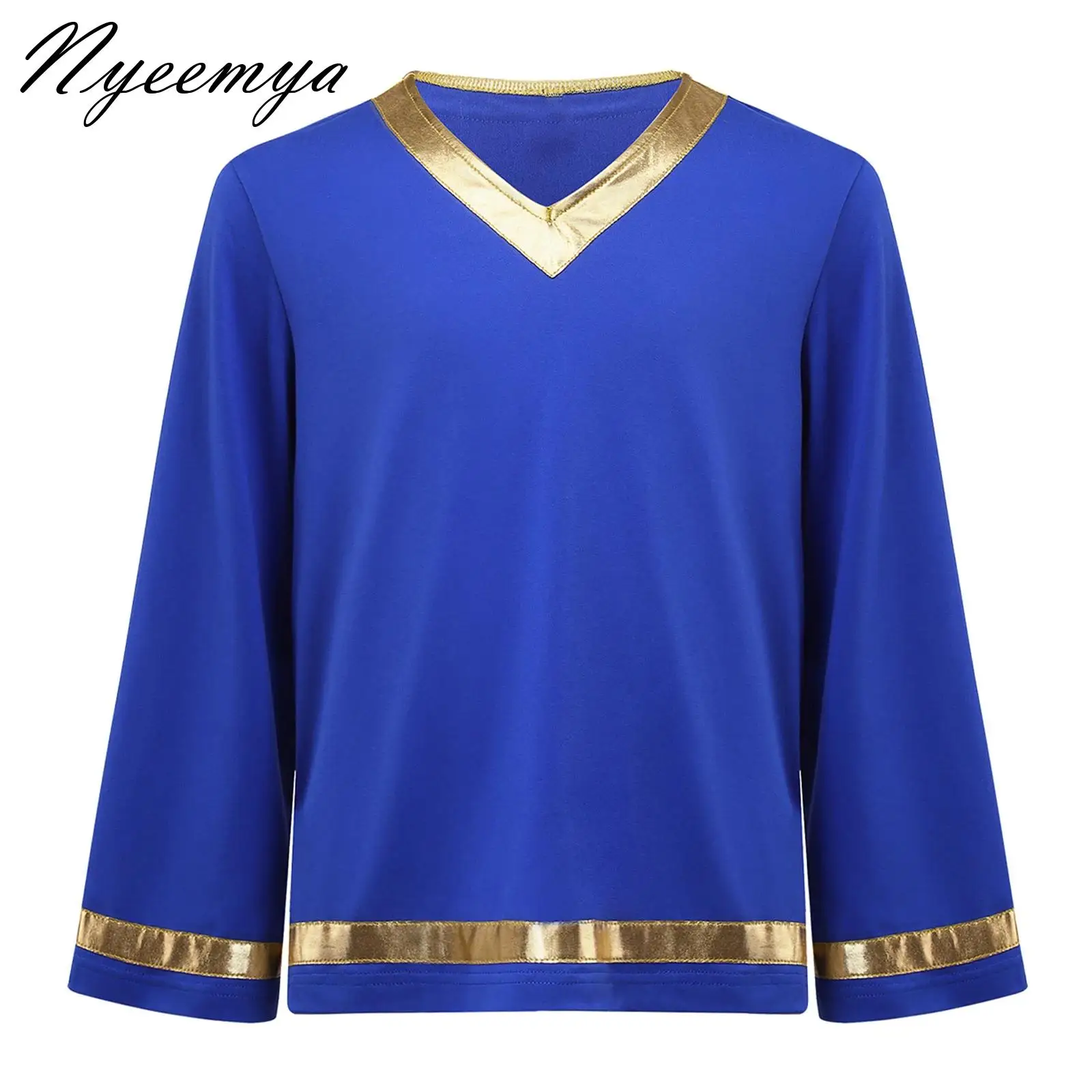 

Boy Girl Pope Biblical Catholic Cardinal Bishop Cosplay Costume Long Sleeve Church Pastor Robe Liturgical Praise Dance Pullover