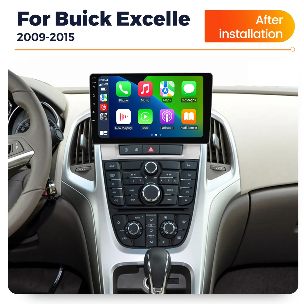 

Android Auto Multimedia Screen For Vauxhall Opel Astra J 09-14 Buick Excelle Verano 2010 - 2015 Car Radio Stereo GPS RDS Carplay