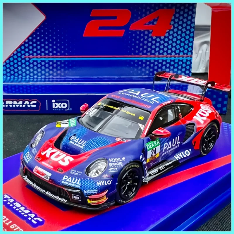 

Hot! In Stock TW 1:64 Scale 911 R #24 Dtm 2023 Alloy Die-Cast Miniature Scale Model,,Collection Decoration Item Toy Car Model