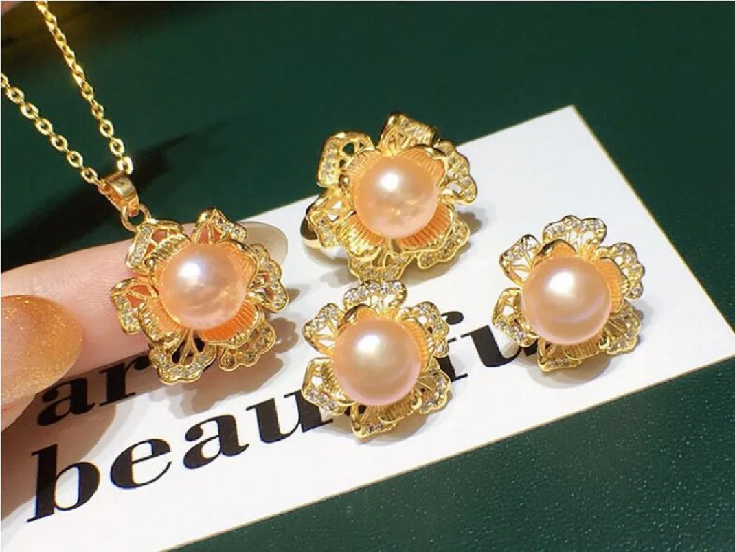 Fashion Jewelry AAAA gorgeous 9-10mm Nanhai Pearl Pendant 925s5 color optional.