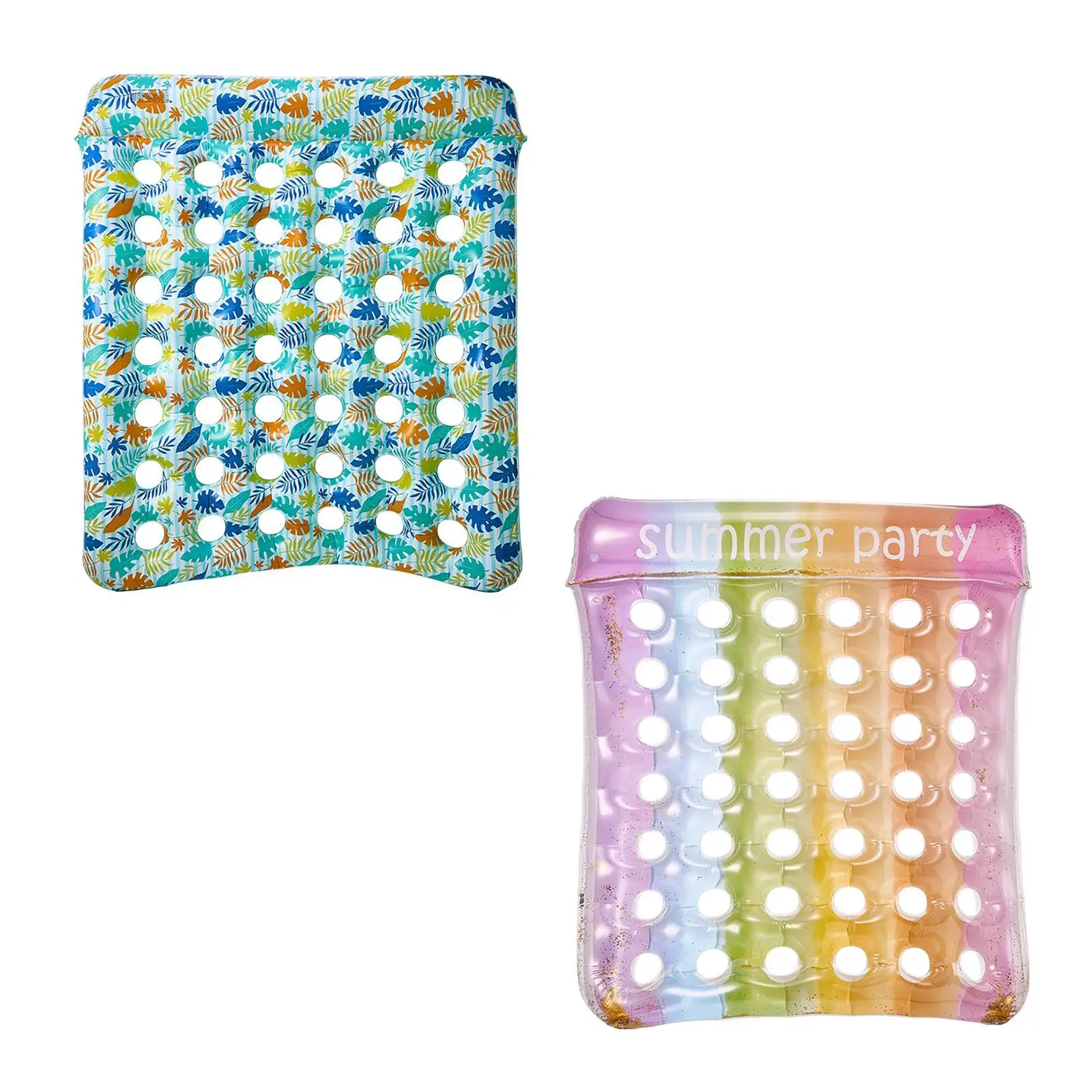 

Inflatable Pool Float Mat Women Water Toy Beach Float for Party Summer