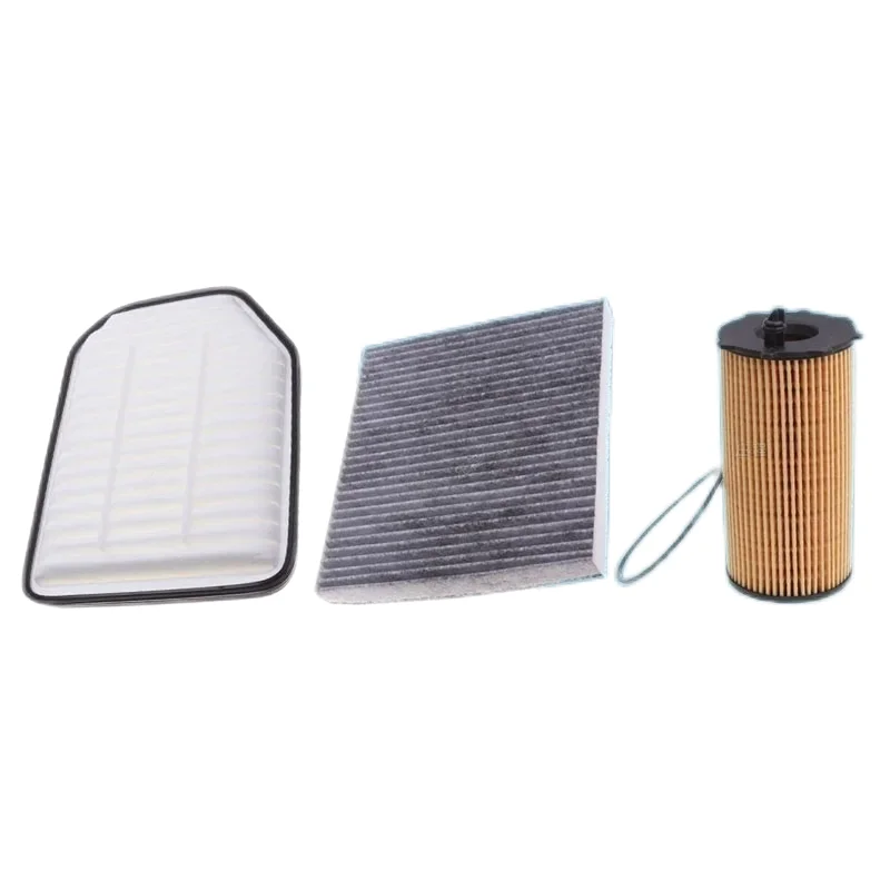 Suitable for Jeep Wrangler 2.8T diesel versiona 53034019AD Air filter 55111302AA Cabin air filter 68032204AB Oil filter