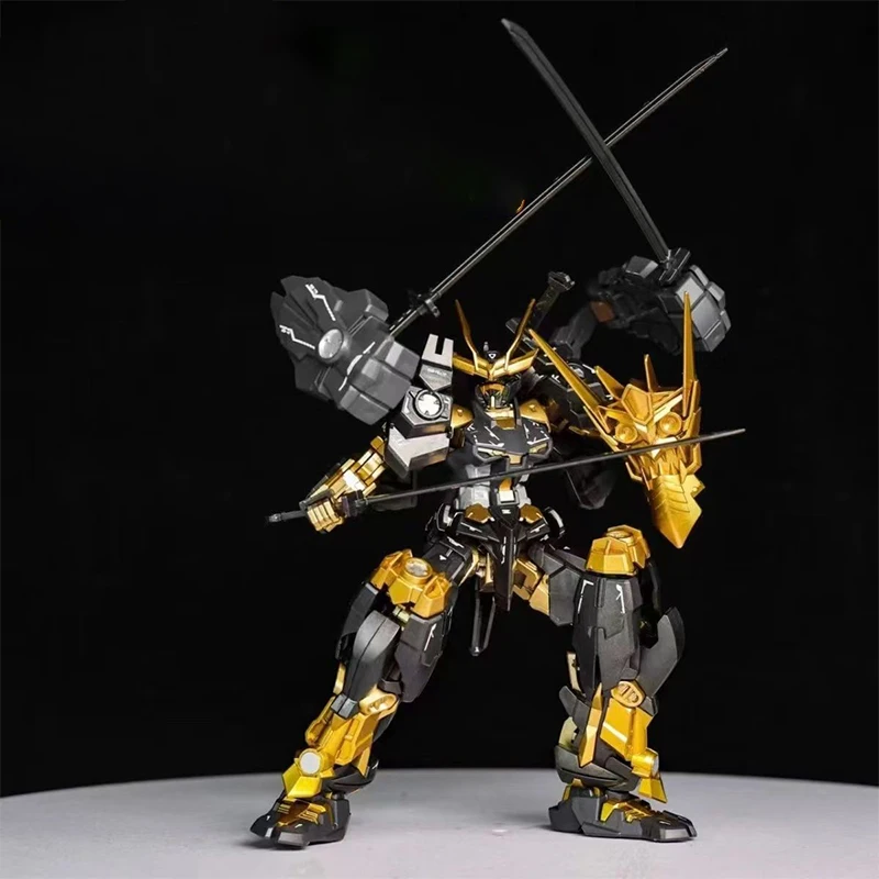 WeimeiModel Hg 1/144 Sengoku, Kit de montaje de Color negro-dorado, articulaciones móviles, colección de juguetes de regalo para niños, modelo de figura de acción