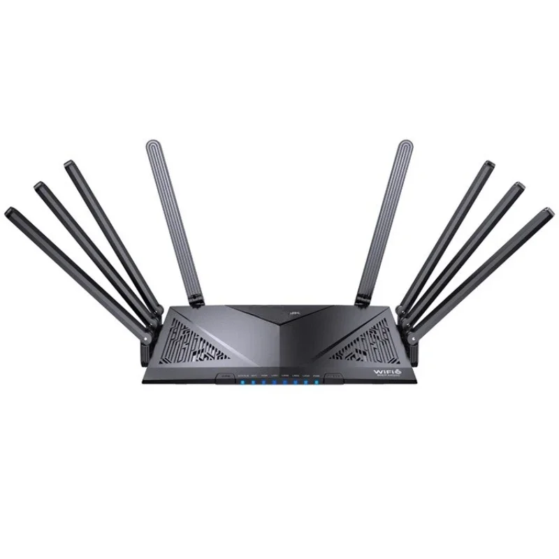 With 5dBi High Gain Eight Antenna Wi-Fi 6 Dual Band USB 3.0 Gigabit Router Whole House Coverage
