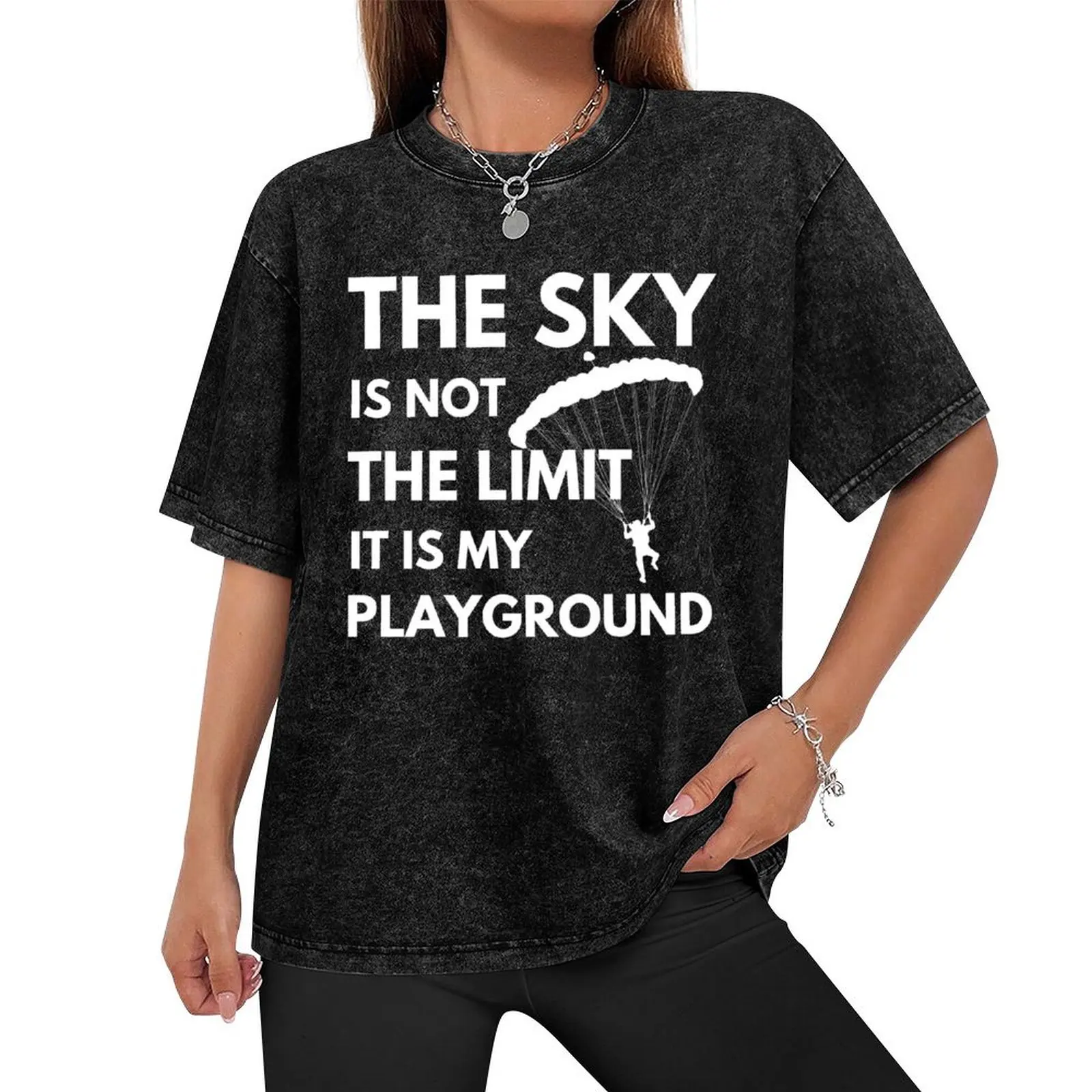 Paragliding - Paraglider T-Shirt graphic t shirts Short sleeve tee t shirt men