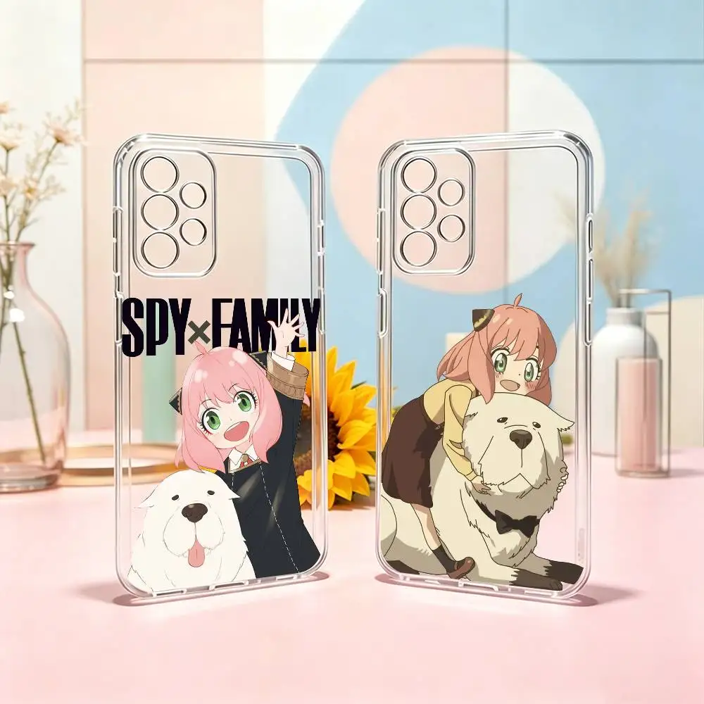 SPY-FAMILY-Y Yor Forger  Phone Case For Samsung S25,S24,S21,S22,S23,S30,Ultra,S20,Plus,Fe Transparent Cover Gift