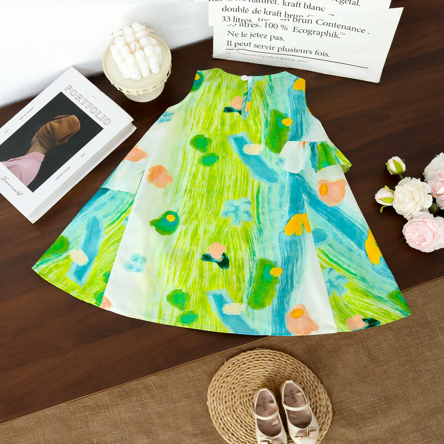 Adorable Toddler Green Soft Dr - đánh giá và giá Summer Loving Kids Clothing