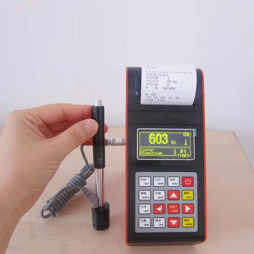 Portable Leeb Hardness Tester NDT290 Built-in printing function Digital Hardness Gauge