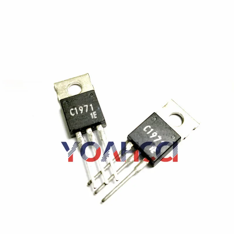 2SC1971 C1971 (5-50piedes) Free Shipping TO-220 NPN RF Power Transistor,  Original in stock