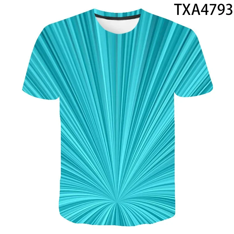 

Camiseta 3D de vórtice трехмерный для мужчин, mujeres y niños, camisa Harajuku con estampado 3D