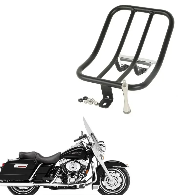 

For Harley Touring Road King FLHR EFI FLHRI 1997-2008 1999 2005 Moto Parts Acsessories Rear Fender Luggage Rack