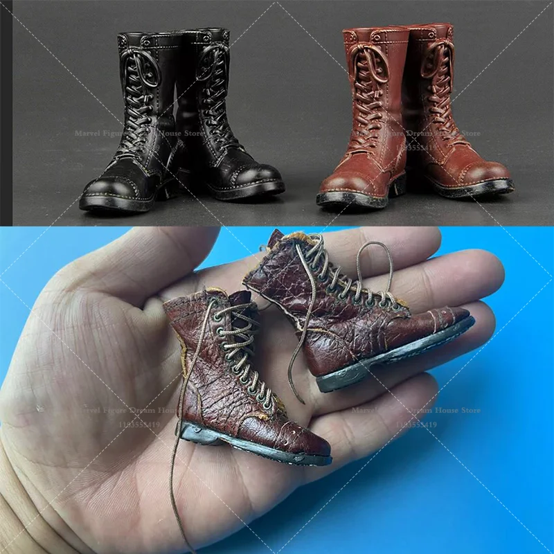Botas militares de media caña para hombre a escala 1/6, botas de campo, botas de combate, compatibles con figuras de acción de soldados de 12 pulgadas zytoysZY1027 A/B