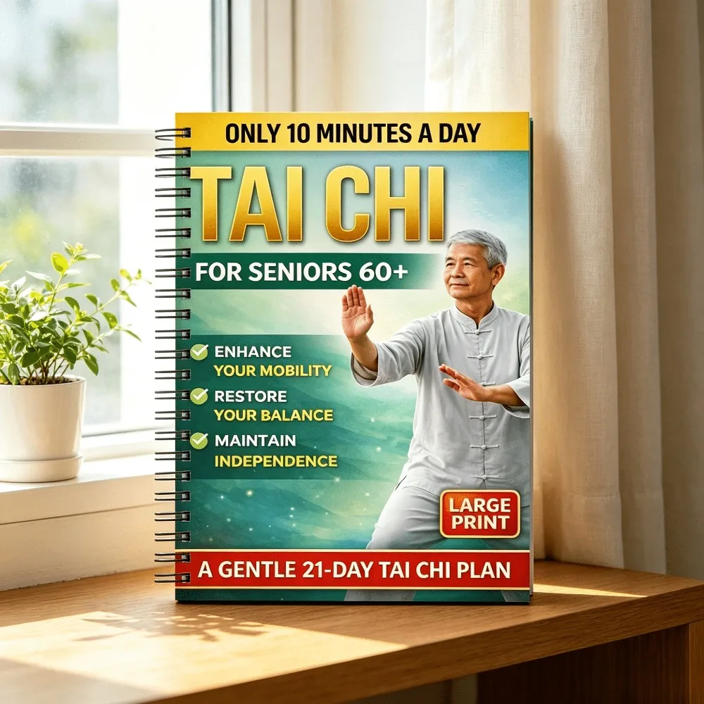 10-Minute Tai Chi Guidebook For Balance Training And Fall Prevention 21-Day Program