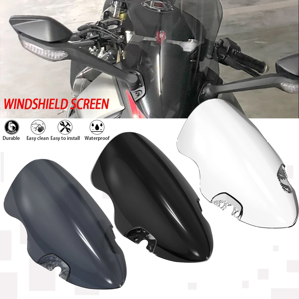 Windscreen Wind Shield Deflector Cover 450SR For CFMOTO 450SR 450 SR/SS 450SS 2022 2023 2024 Motorcycle Windshield Screen Visor