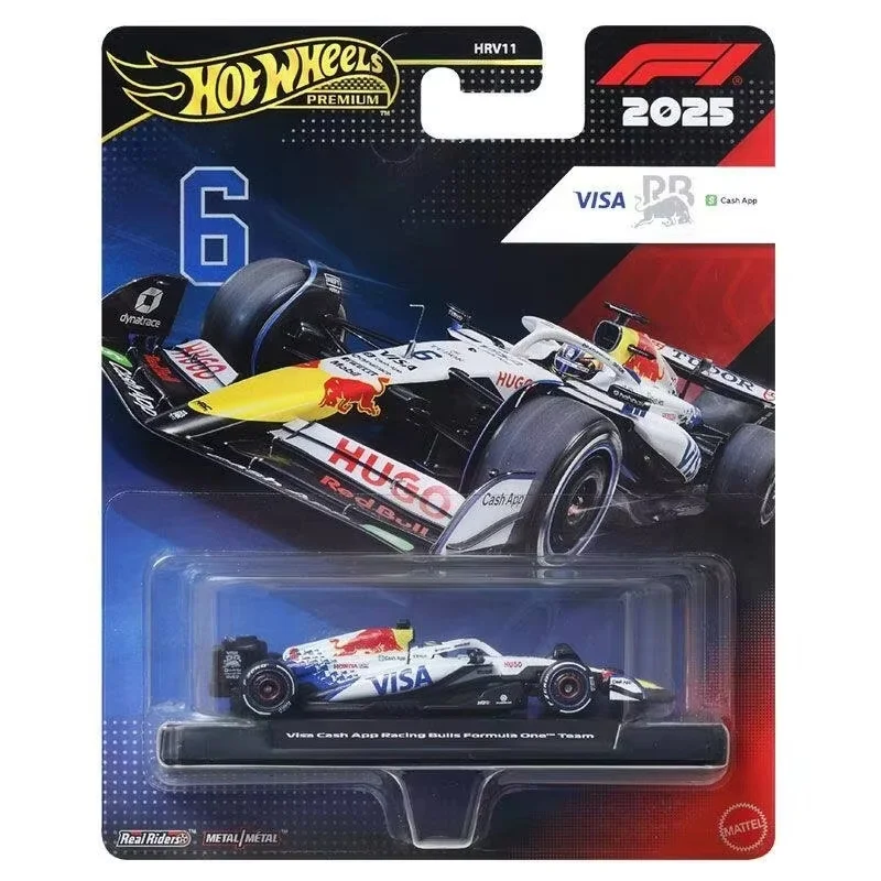 New Stock Hot Wheels Premium F1 Racing Car Gold Label Limited Edition 2025 New Hrv11 Mclaren Mercedes Diecast Collection Toy Car - view 5