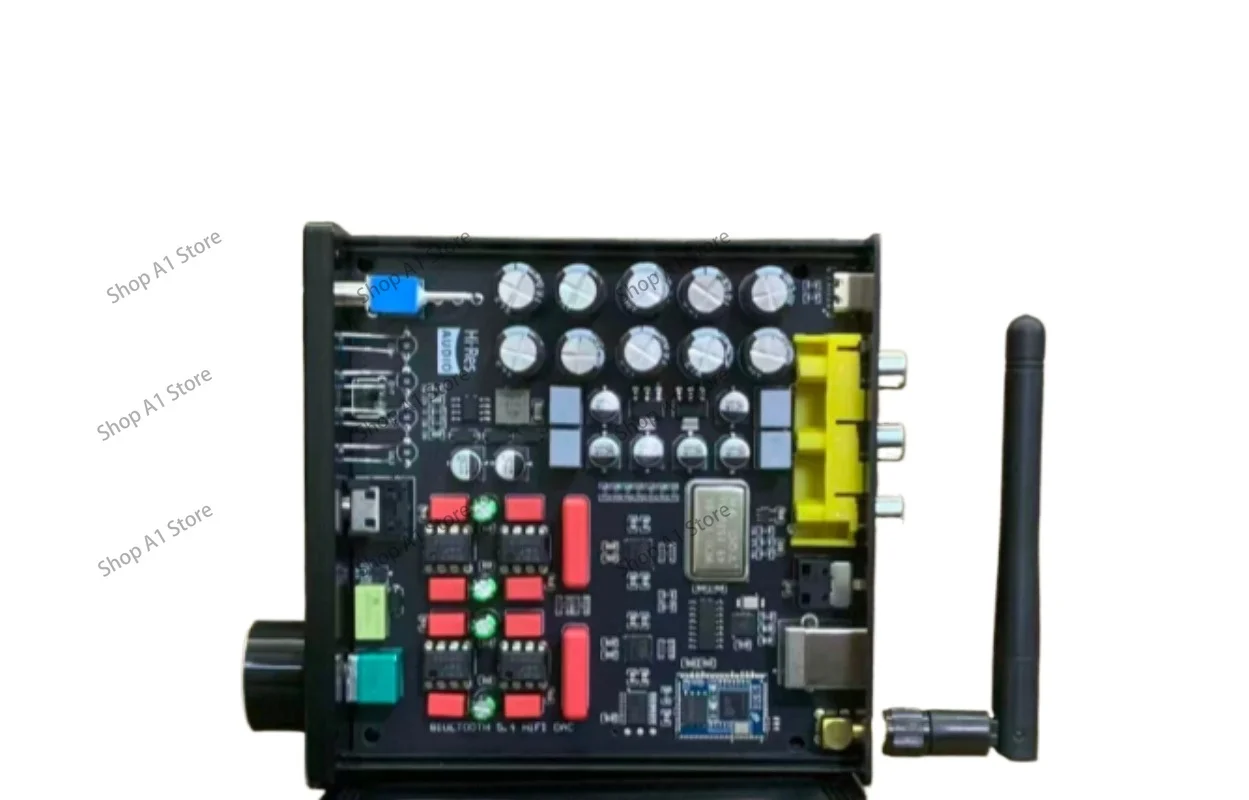 Dual ES9039Q2M flagship decoder chip, Bluetooth 5.4 audio receiver decoder, support QCC5181/5125/3084