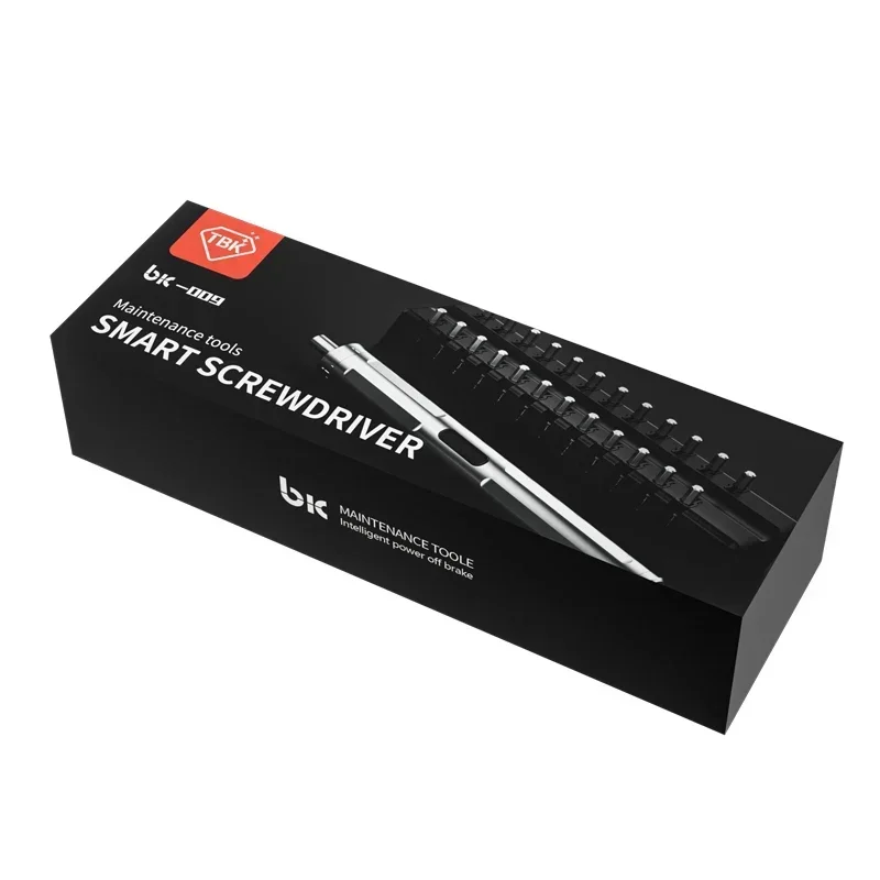 TBK BK-009 Elektrischer Drehmomentschraubendreher, automatische Bremse, Stromausfall, verhindert Schraubenrutschen, professionelle Wartung, Demontage