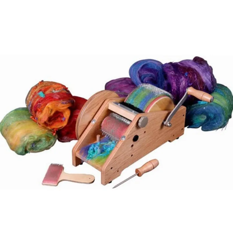 

Combing Blending Machine Small Hand Tools Wool Felt Poking Le Color Texture Carding Machine