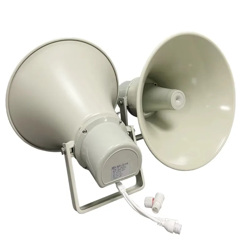 High-power 50w sound reinforcement system remotely controls audio playback through IP 4g speakers