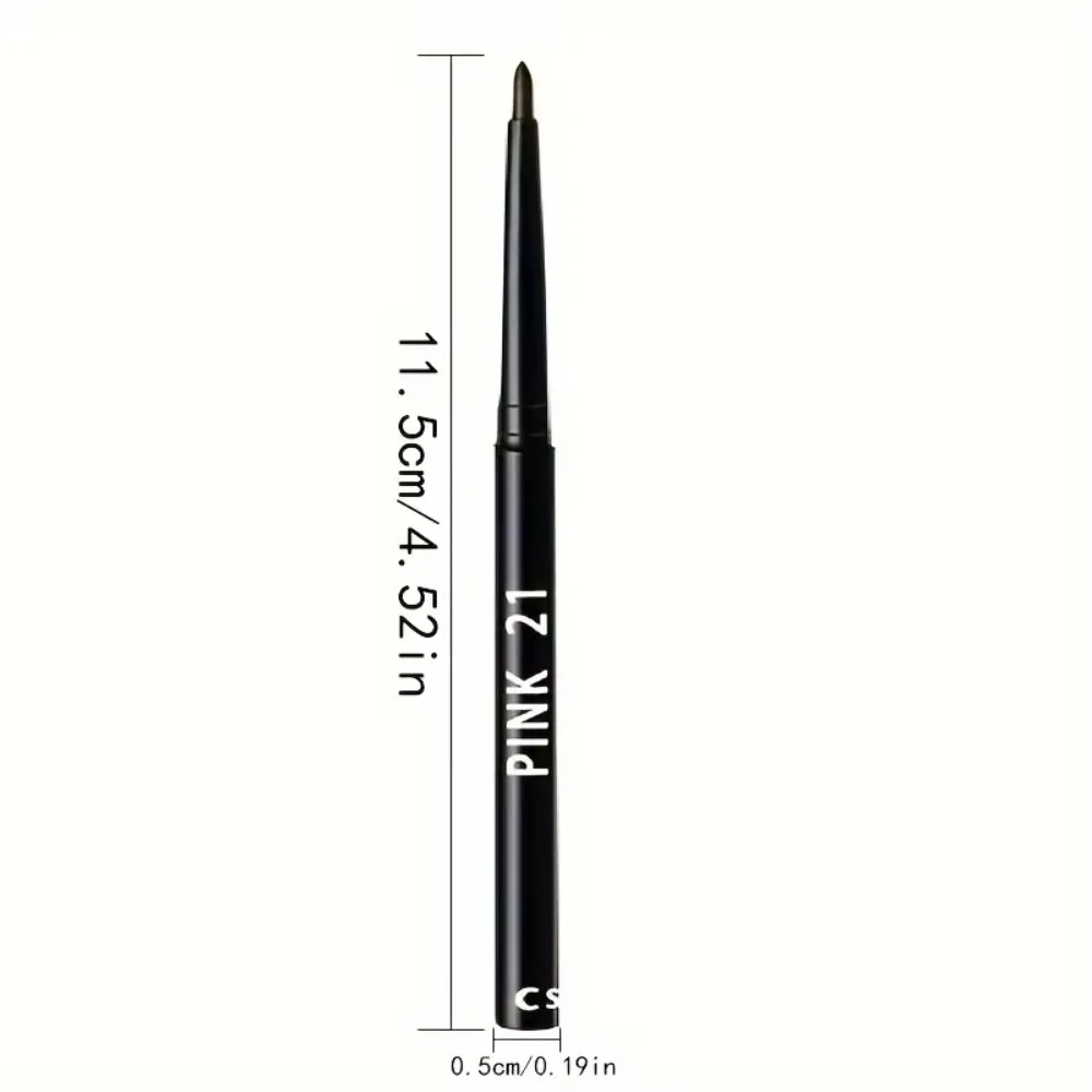 Matita eyeliner impermeabile Liquido duraturo Eyeliner resistenti al sudore facile da colorare Trucco per occhi Penna pigmentata per eyeliner opaca a prova di sbavature