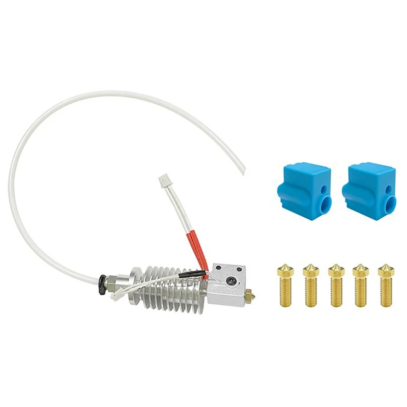 

Печатающая головка A24F-3D для насадки Anycubic Vyper 0,4 мм, нагреватель 24 В с радиатором Hotend, экструдер с J-образной головкой на большие расстояния
