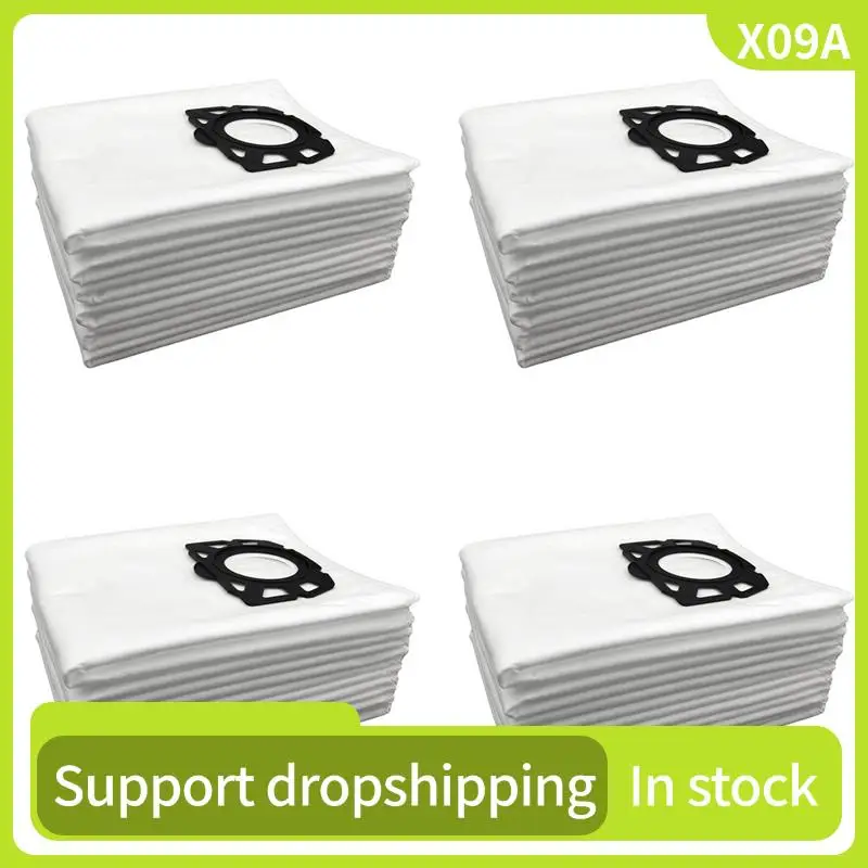 

X09A 24 шт. мешки для пыли для Karcher MV4 MV5 MV6 WD4 WD5 WD6 WD4000-WD5999